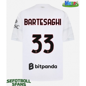 AC Milan Davide Bartesaghi #33 Bortatröja 2026-27 Kortärmad